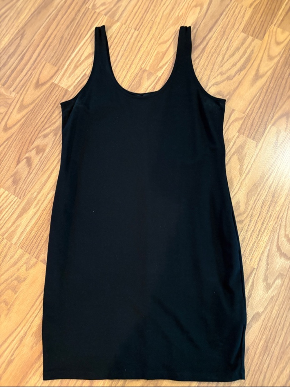 Forever 21 Plus Black Scoop Neck Tank dress